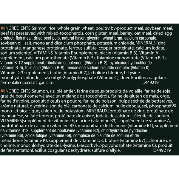 Purina Pro Plan Savor Adult Mélange Effiloché Saumon et Riz Formule Croquettes pour chien