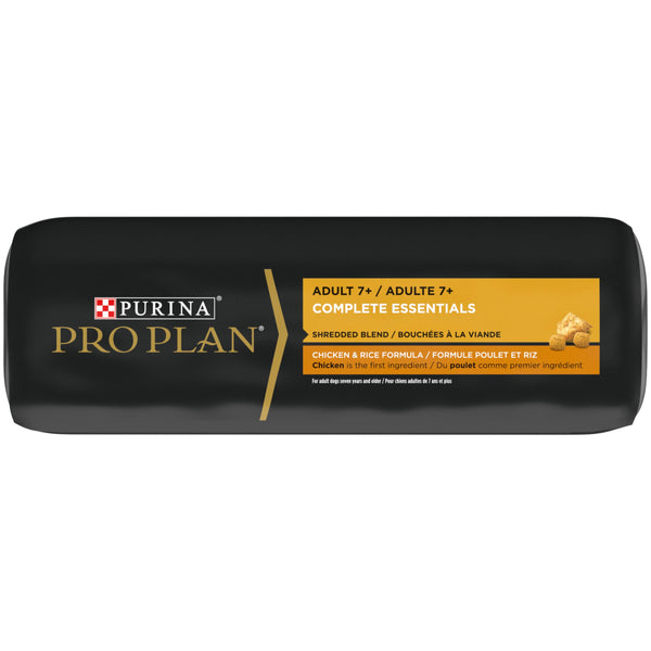 Purina Pro Plan Complete Essentials Shredded Blend Chicken & Rice Adult 7+ Dry Dog Food