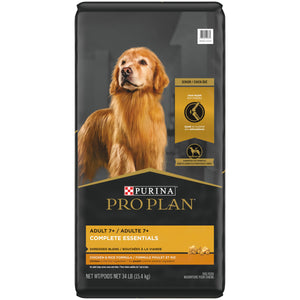 Purina Pro Plan Savor Adulte 7+ Mélange Effiloché Poulet & Riz Formule Croquettes pour chien