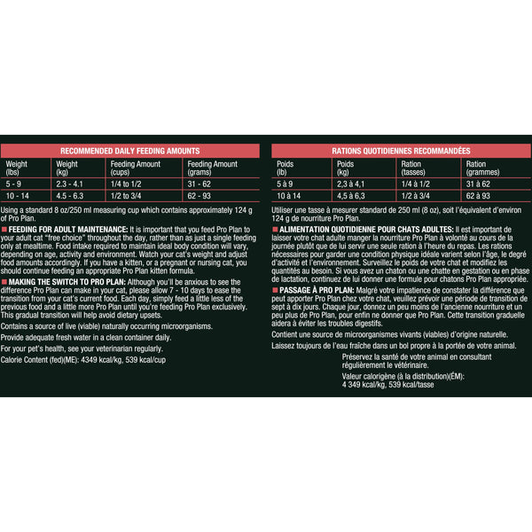 Purina Pro Plan Focus Adulte Peau et Estomac Sensibles Formule Agneau et Riz Croquettes pour chats