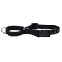 No Slip Martingale Adjustable Dog Collar with Buckle, Black