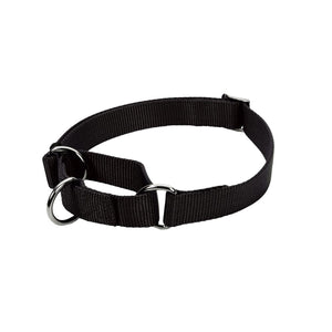 No! Slip Collier Martingale réglable pour chien, Noir