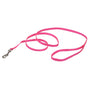 Coastal Single-Ply Dog Leash, Neon Pink