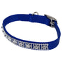 Coastal Collier pour chien avec bijoux, Bleu