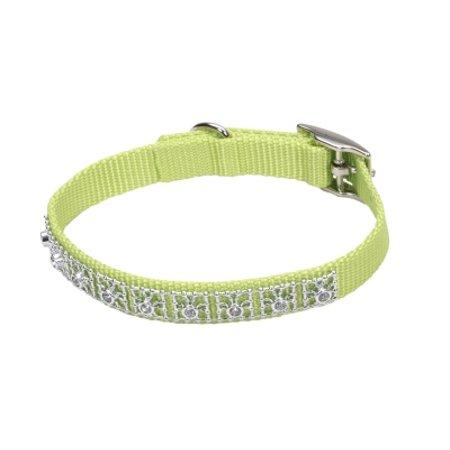 Coastal Collier pour chien avec bijoux, Citron vert