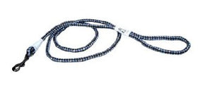 K9 Explorer Reflective Braided Rope Snap Dog Leash, Sapphire