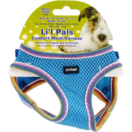 Li'l Pals Comfort Mesh Dog Harness, Blue