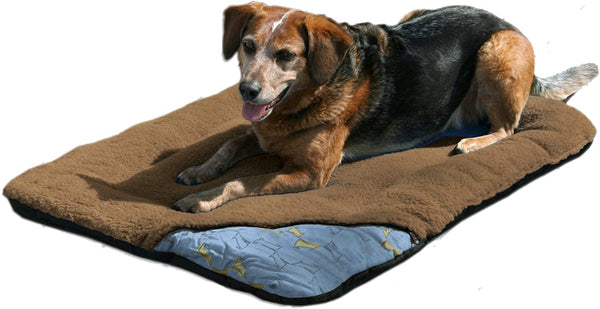 Kurgo Loft Wander Dog Bed, Brown