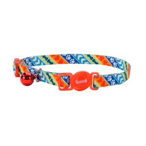 Safe Cat Fashion Collier réglable pour chat avec système de sécurité détachable, Resolve, 3/8 po x 8-12 po