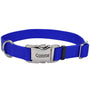 Coastal Adjustable Collar with Metal Buckle for Dogs, Blue