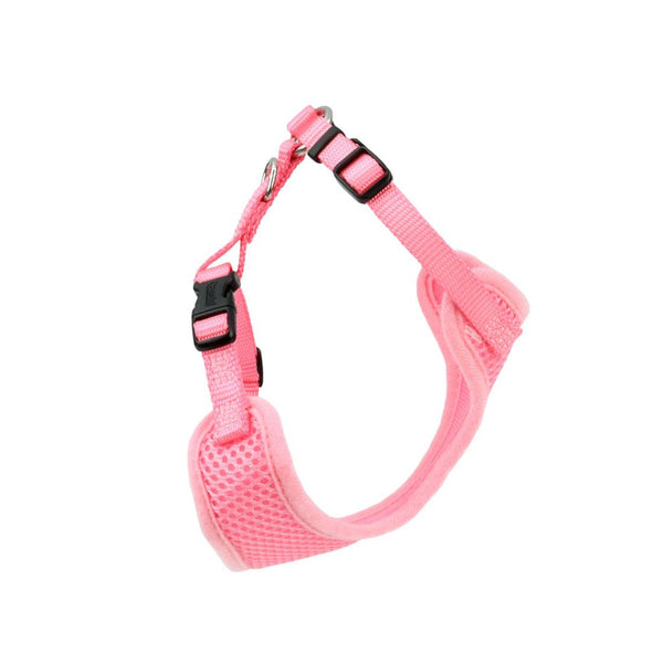 Coastal Comfort Soft Adjustable Cat Harness, Pink Bright