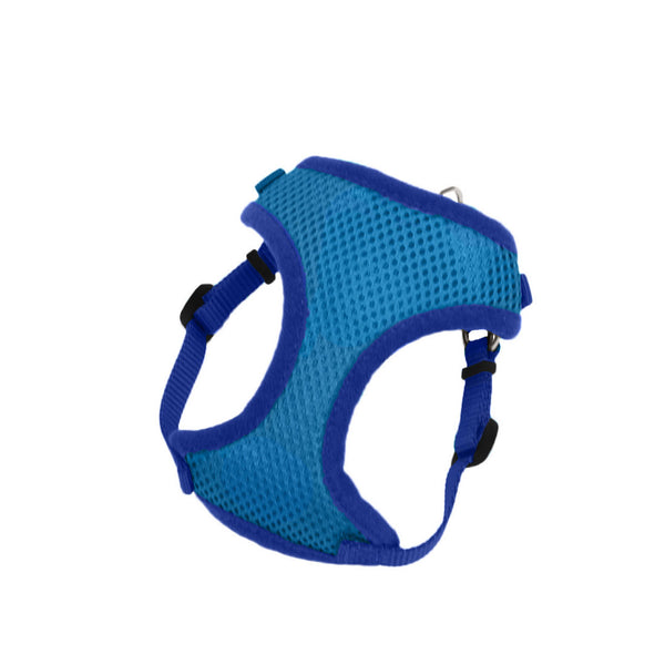 Coastal Comfort Soft Wrap Adjustable Dog Harness, Blue