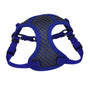 Coastal Comfort Soft Sport Wrap Adjustable Dog Harness, Grey & Blue