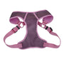 Coastal Comfort Soft Sport Wrap Adjustable Dog Harness, Grey & Pink