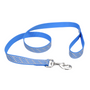 Lazer Brite Reflective Dog Leash, Blue Waves