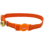 Safe Cat Collier ajustable anti-accrocs à rupture pour chat, orange coucher de soleil