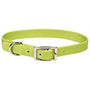 Coastal Double-Ply Dog Collar, Lime