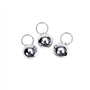 Coastalr Coastal Round Cat Bells Silver