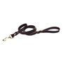 Circle T Latigo Leather Twist with Solid Brass Hardware Dog Leash