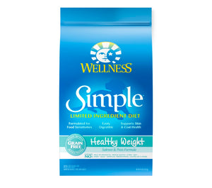 Wellness Simple Limited Ingredient Diet Healthy Weight Salmon & Peas Grain-Free Dry Dog Food