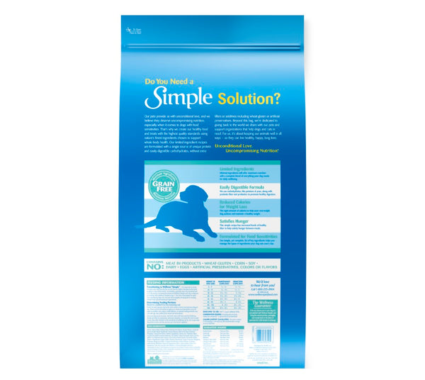 Wellness Simple Limited Ingredient Diet Healthy Weight Salmon & Peas Grain-Free Dry Dog Food
