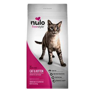 Nulo Cat Freestyle Chicken & Cod Recipe Grain-Free Dry Cat & Kitten Food