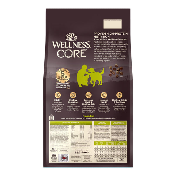 Wellness CORE Healthy Weight Turkey & Chicken Grain-Free Dry Dog Food