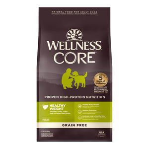 Wellness CORE Healthy Weight Turkey & Chicken Grain-Free Dry Dog Food