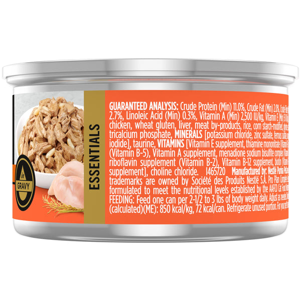 Purina Pro Plan Savor Adulte Poulet et Riz en Sauce Nourriture humide en conserve pour chats