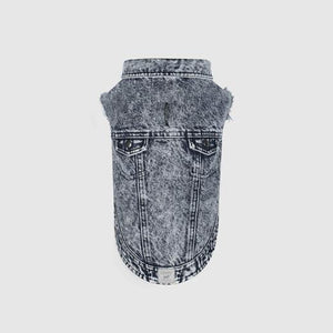 Canada Pooch Downtown Denim Dog Vest, Blue