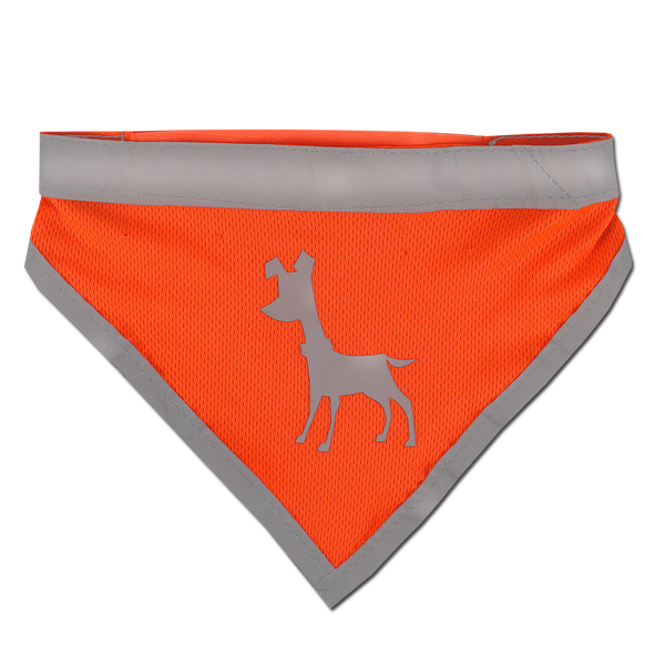 Alcott High Visibility Dog Bandana, Orange