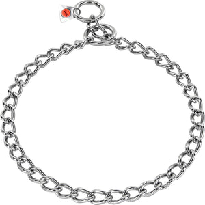 Herm Sprenger Collier d'entraînement à chaîne pour chien, acier inoxydable