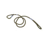 K9 Explorer Reflective Braided Rope Slip Dog Leash, Fern