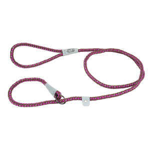 K9 Explorer Laisse coulissante en corde tressée réfléchissante pour chien, Orchid