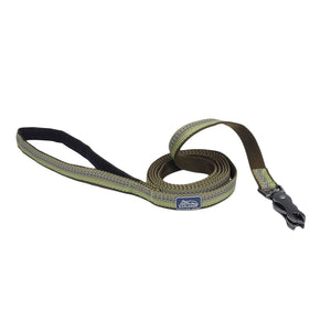 K9 Explorer Reflective Dog Leash with Scissor Snap, Fern