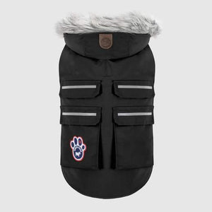 Canada Pooch Everest Explorer Dog Jacket, Black