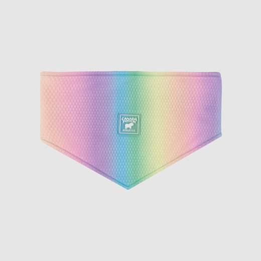 Canada Pooch Cooling Dog Bandana, Rainbow