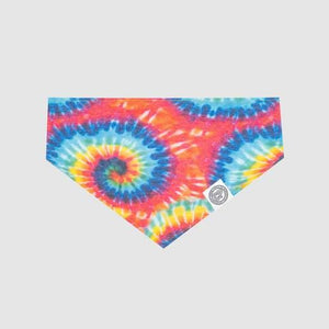 Canada Pooch Follow Me Dog Bandana, Tie Dye
