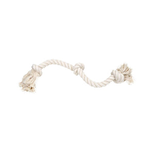 Rascals 3 Knot Rope Tug Dog Toy, Natural, 16-in