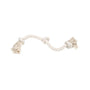 Rascals 3 Knot Rope Tug Dog Toy, Natural, 16-in