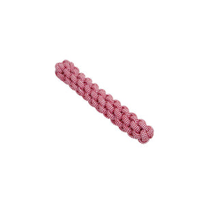 Rascals Braided Rope Stick Dog Toy, Red
