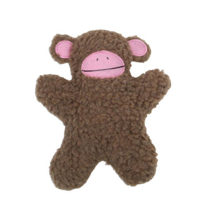 Rascals Fleec-e-Friends Jouet singe pour chien, 8 pouces