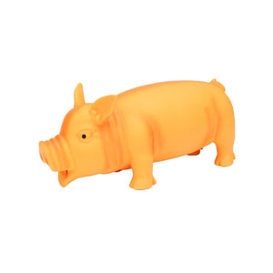 Rascals Grunt Large Pig Dog Toy, 13-in