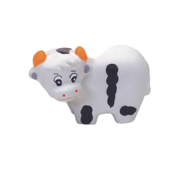 Rascals Latex Cow Dog Toy, 3.25-in
