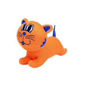 Rascals Mighty Mates Jouet pour chien en maille Chat Calley, 9 pouces