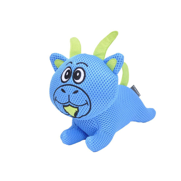 Rascals Mighty Mates Jouet pour chien en maille Chèvre Gordie, 9 pouces