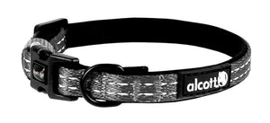 Alcott Adventure Collier ajustable pour chien, Gris