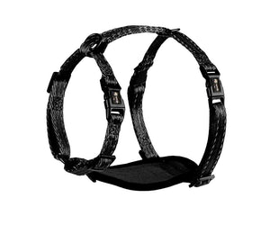 Alcott Adventure Adjustable Dog Harness, Black