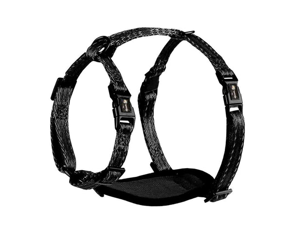 Alcott Adventure Adjustable Dog Harness, Black