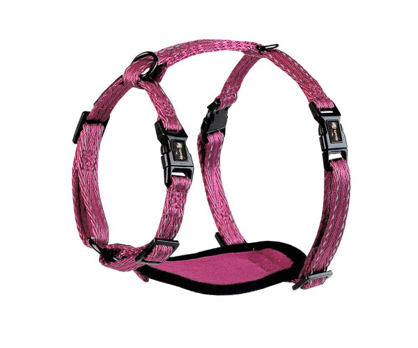 Alcott Adventure Adjustable Dog Harness, Pink